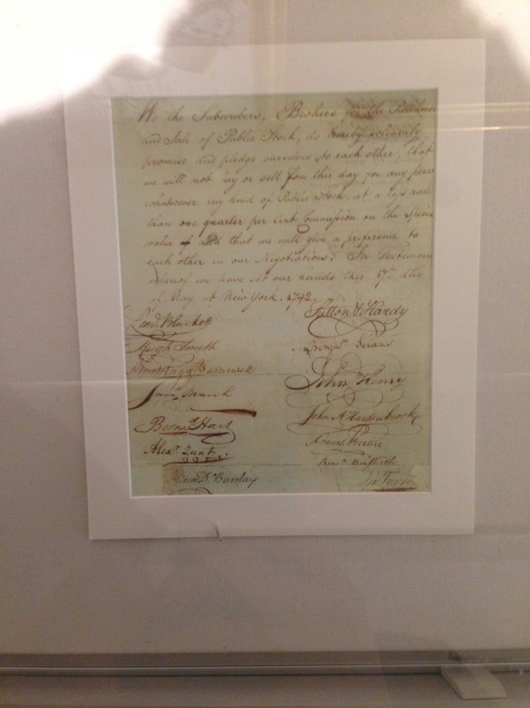 Constitution of the NYSE