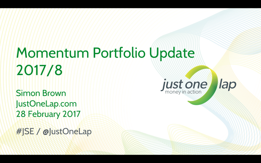 Momentum portfolio update and new stocks Feb17
