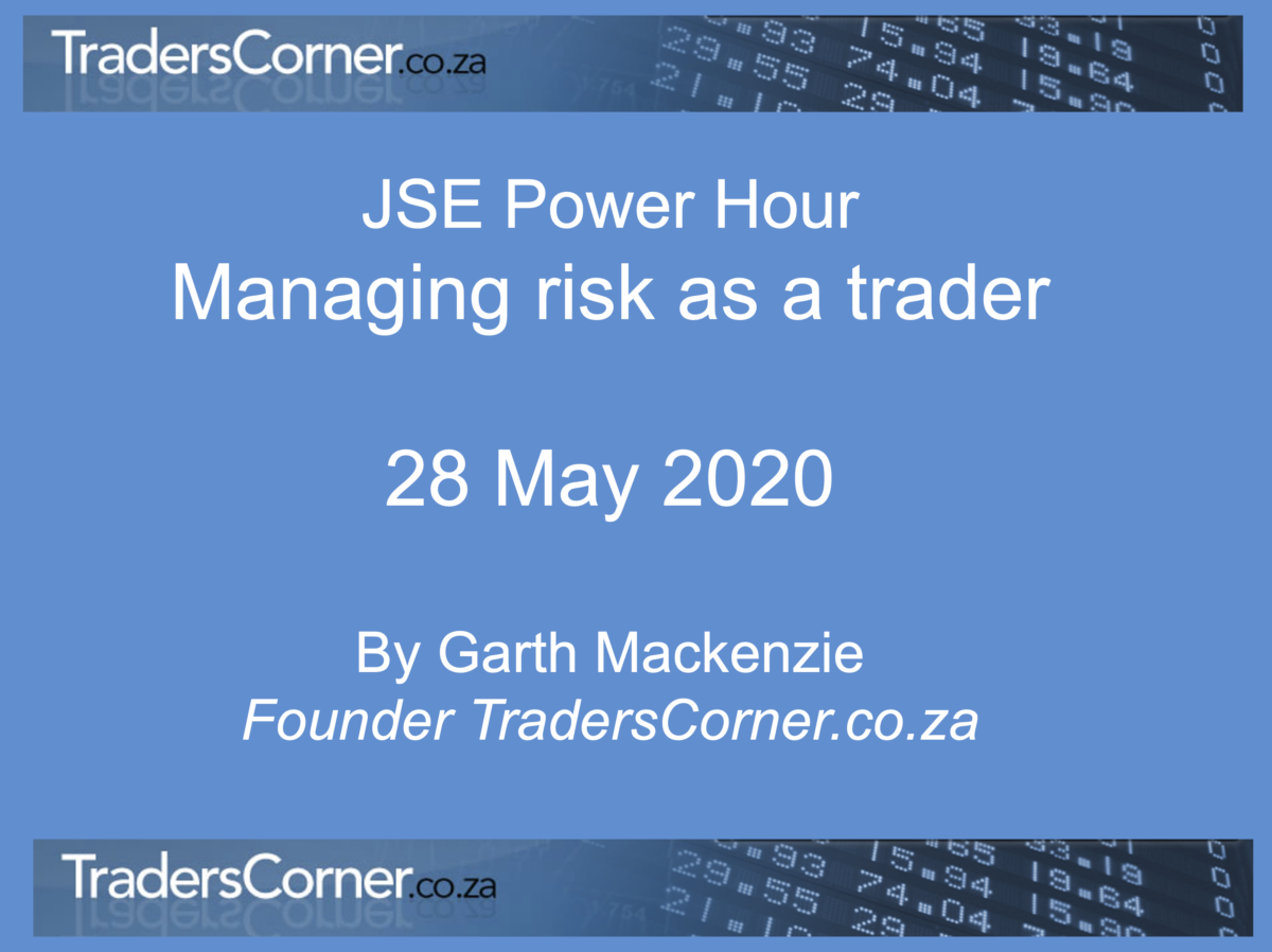 Managing risk as a trader